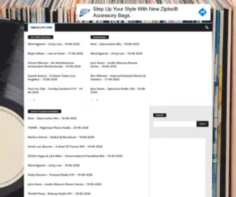 Track-List.com(Tracklist & Playlist Database) Screenshot