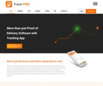 Track-Pod.com(Delivery Management Software) Screenshot