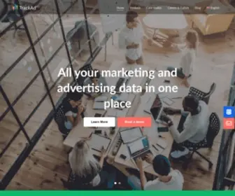 Trackad.ai(Accueil) Screenshot