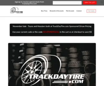 Trackdaytire.com(Track Day Tire) Screenshot