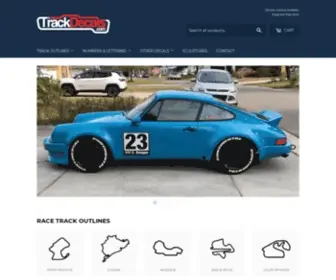 Trackdecals.com(Race Track Decals) Screenshot
