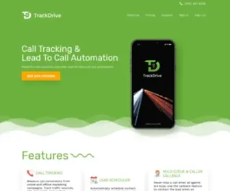 Trackdrive.net(Trackdrive) Screenshot