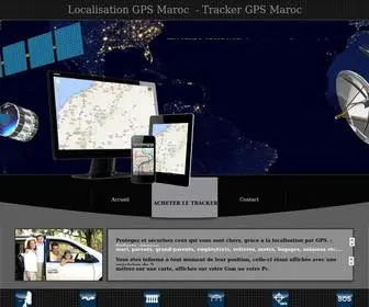 Trackergpsmaroc.com(Tracker GPS Maroc Traceur GPS) Screenshot