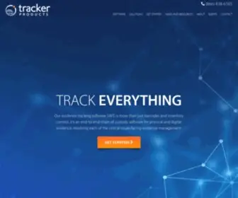 Trackerproducts.com(Evidence Tracking System) Screenshot