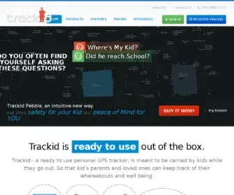 Trackid.in(Personal GPS Child Tracker for India) Screenshot