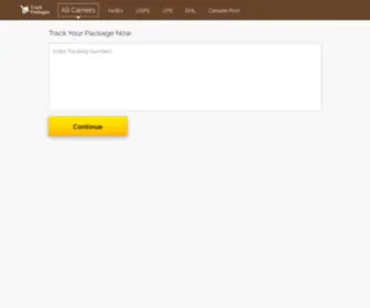 Trackingpackages.net(Trackingpackages) Screenshot