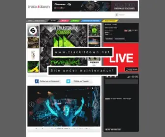 Trackitdown.net(Dance Music Download/Merchandise/Ticket Distribution Centre) Screenshot