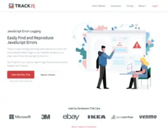 Trackjs.com(Trackjs) Screenshot