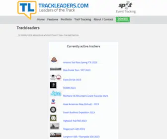 Trackleaders.com(Trackleaders) Screenshot