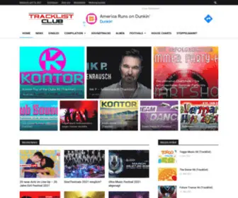 Tracklist.club(TechnoBase.FM 10 (Tracklist)) Screenshot