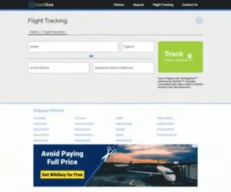Tracklive.net((LIVE) Airline and Airport Tracking) Screenshot