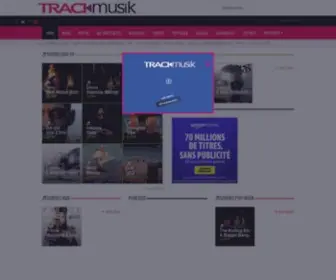 Trackmusik.fr(écouter et télécharger votre musique en un clic) Screenshot