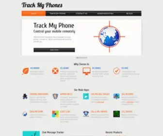 Trackmyphones.com(Track My Phones) Screenshot