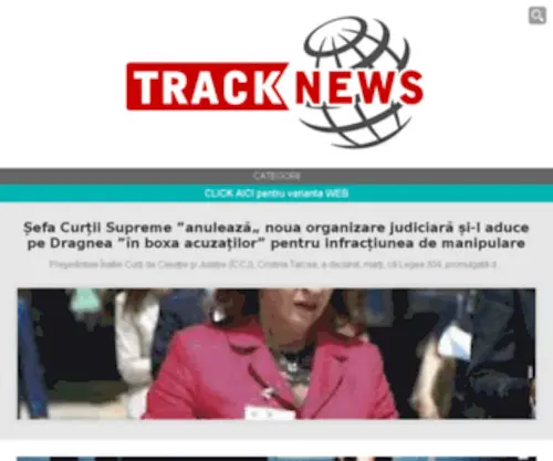 Tracknews.ro(Tracknews) Screenshot