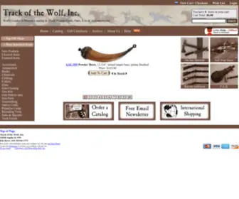 Trackofthewolf.com(Track of the Wolf) Screenshot