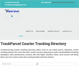 TrackParcel Courier Tracking Directory