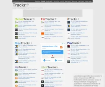 Trackr.fr(Vos curateurs HighTech) Screenshot