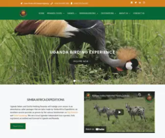 Trackrwandagorillas.com(Uganda Safaris) Screenshot