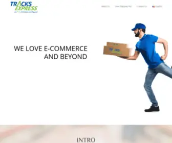 Tracks-Express.com(Tracks Express) Screenshot