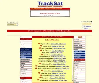 Tracksat.com Screenshot