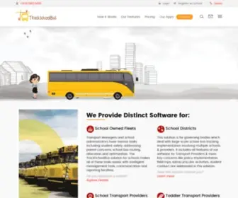 Trackschoolbus.com(School Bus Tracking System with TrackSchoolBus Apps) Screenshot