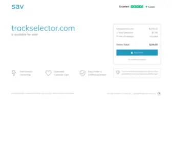 Trackselector.com(The premium domain name) Screenshot