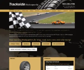 Tracksideracetires.com(Trackside Motorsports) Screenshot