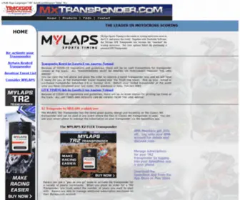 Tracksideresults.com(Trackside Transponders) Screenshot