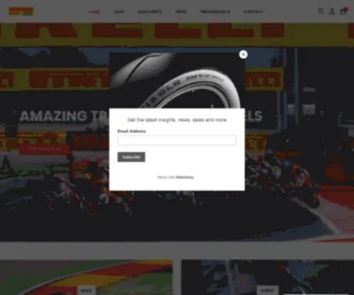 Tracksidetires.com(Many say the tire) Screenshot