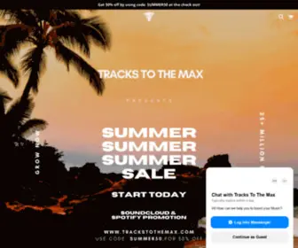 Trackstothemax.com(Tracks To The Max) Screenshot