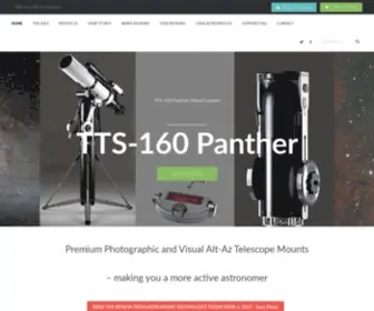 Trackthestars.com(A Track The Stars Telescope Mount) Screenshot
