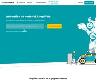 Tracktor.fr(Location) Screenshot