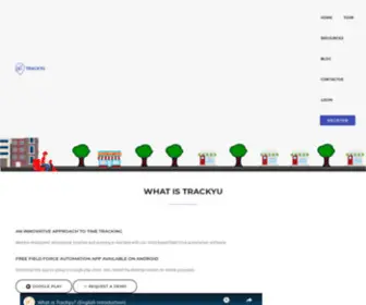 Trackyu.in(Salesman Tracking) Screenshot