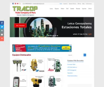 Tracop.com(Soluciones completas Para Ingenier) Screenshot