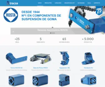 Tracsa.com(Distribución) Screenshot