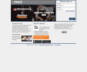 Tracsdirect.com(Direct®) Screenshot