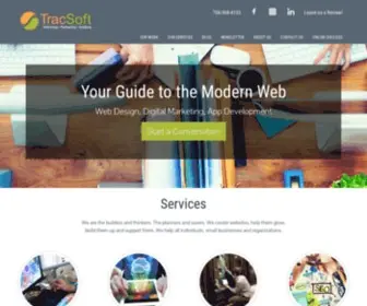Tracsoft.com(TracSoft Web Design & Marketing Solutions) Screenshot