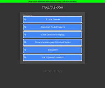 Tractas.com(Tractas) Screenshot