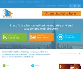 Tractify.com(Promote your website) Screenshot