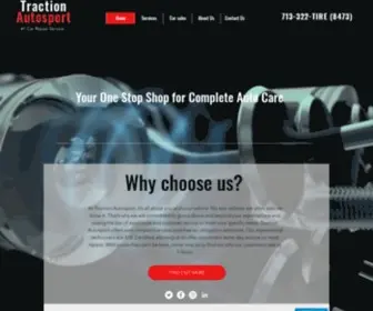 Tractionautosport.com(Mechanical Repair) Screenshot