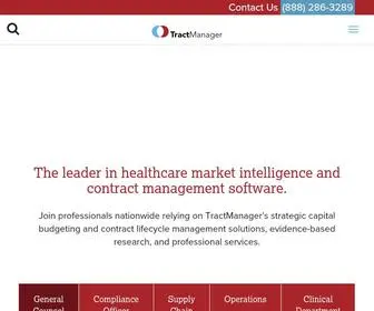 Tractmanager.com(Healthcare Governance) Screenshot