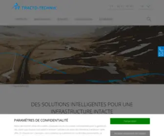 Tracto-Technik.fr(Tracto Technik GmbH & Co) Screenshot