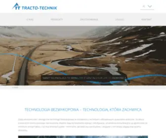 Tracto-Technik.pl(Tracto Technik GmbH & Co) Screenshot