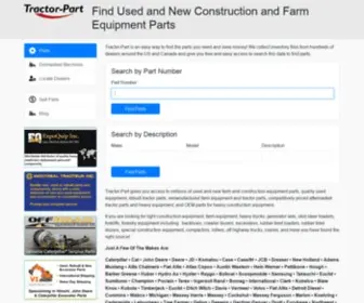 Tractor-Part.com(Tractor-Part, Find Tractor Parts) Screenshot