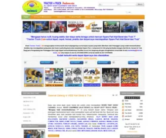 Tractor-Truck.com(Spare Part Caterpillar & Suku Cadang Komatsu) Screenshot