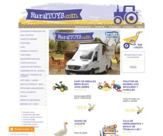 Tractordejuguete.com(Maquinaria agr韈ola de juguete) Screenshot