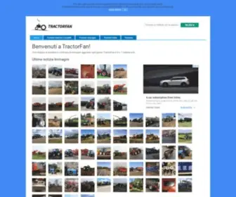 Tractorfan.it(Il sito più divertente del trattore del mondo) Screenshot