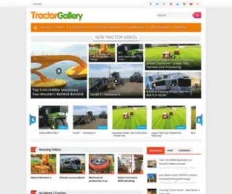 Tractorgallery.net(Tractor Gallery) Screenshot