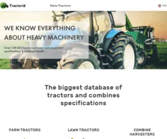 Tractorid.com(Tractors) Screenshot