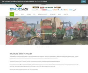 Tractorland.co.za(Case) Screenshot